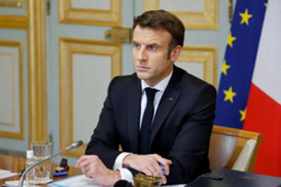 French President Macron blasts Netanyahu over Gaza blockade