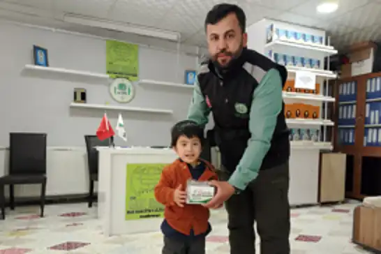 Vanlı minik Ammar'dan Gazze’ye anlamlı bağış