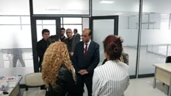 Yeşilyurt Belediye Başkanı Geçit'ten Aile Danışma ve Sağlıklı Yaşam Merkezine ziyaret