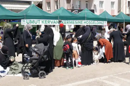 Umut Kervanı Bursa'da,  Kurban Bayramı öncesi kermes düzenliyor