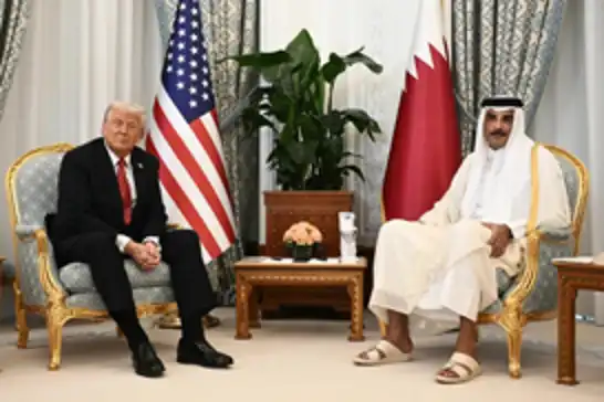 ABD Başkanı Trump Katar'da