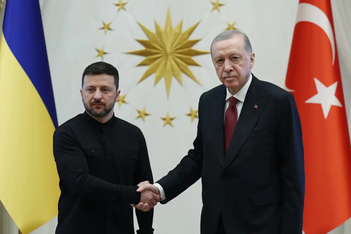 Ukrayna Devlet Başkanı Zelenskiy Beştepe'de Ukrayna Devlet Başkanı Zelenskiy Beştepe'de