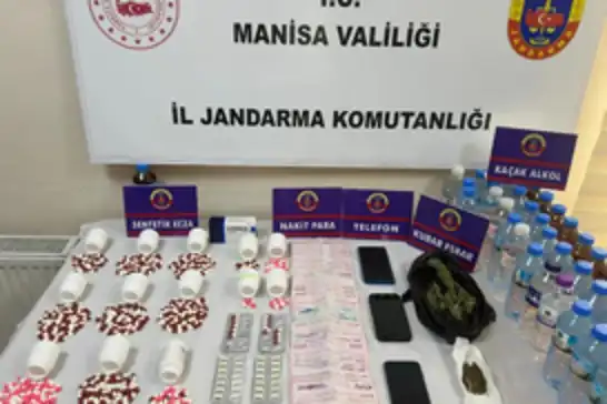 Manisa'da uyuşturucu operasyonu: 2 gözaltı 