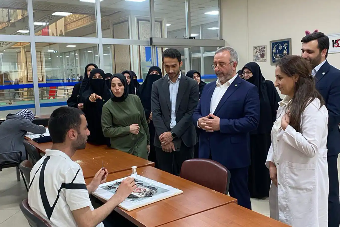 HÜDA PAR 'dan engellilere ziyaret HÜDA PAR 'dan engellilere ziyaret