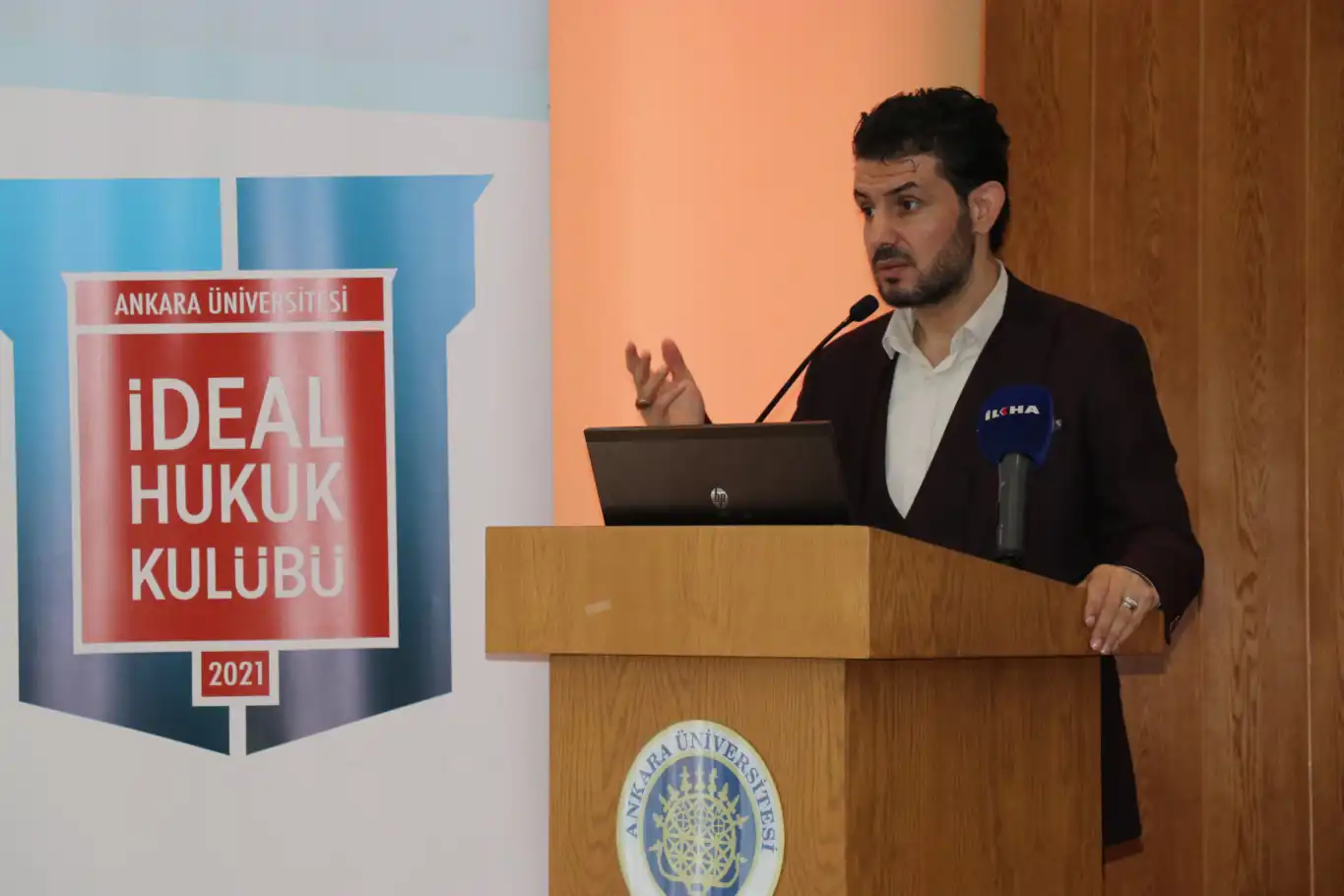 Ankara Üniversitesi Hukuk Fakültesi'nde ki konferansta Filistin’de yaşanan hukuksuzluklar konuşuldu