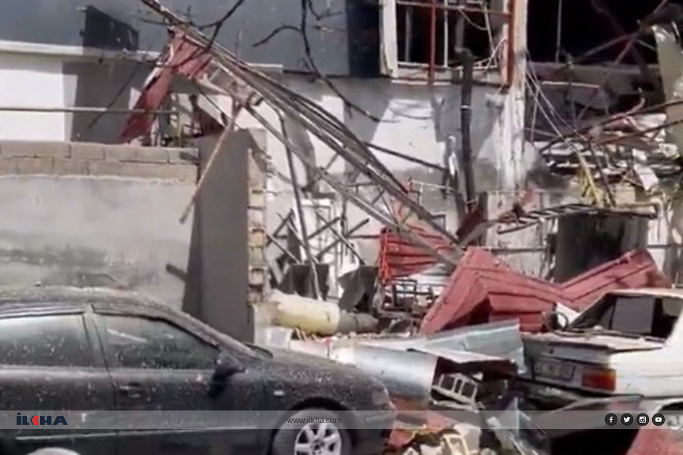 Li Entabê di dikanekî de teqîn: 5 birîndar Li Entabê di dikanekî de teqîn: 5 birîndar