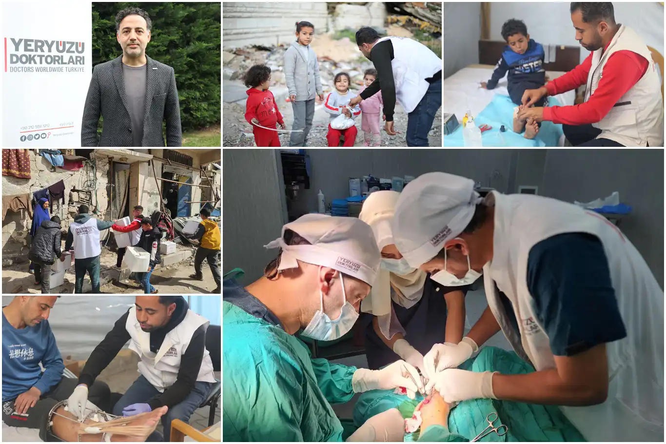 Yeryüzü Doktorları: Gazze'ye sağlık çalışanlarının ve insani yardımın girişine izin verilmeli Yeryüzü Doktorları: Gazze'ye sağlık çalışanlarının ve insani yardımın girişine izin verilmeli