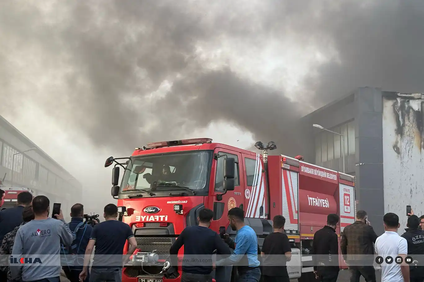 تەقینەوە لە شوێنی پیشەسازی لە دیاربەکر تەقینەوە لە شوێنی پیشەسازی لە دیاربەکر