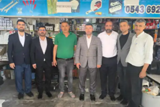 HÜDA PAR Adana İl Başkanı Beyazçiçek'ten ziyaretler