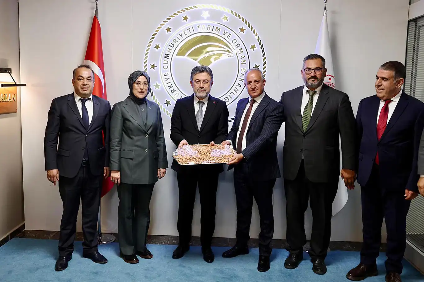 Fıstık üreticileri sorunlarını ve taleplerini Bakanlığa iletti Fıstık üreticileri sorunlarını ve taleplerini Bakanlığa iletti