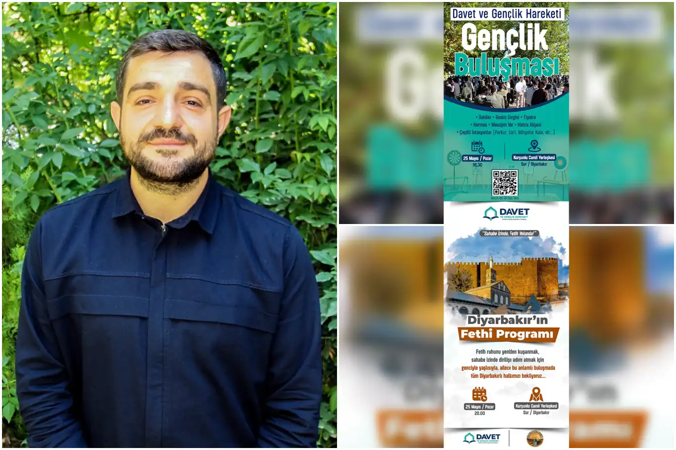 Davet ve Gençlik Hareketi "Gençlik Buluşması" ve "Diyarbakır'ın Fethi" programları düzenleyecek