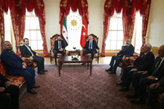 Cumhurbaşkanı Erdoğan,  Suriye Cumhurbaşkanı Şara ile görüştü