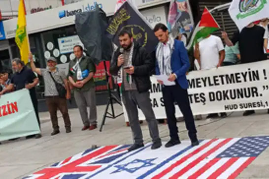 Sakarya'da Gazze için "Direniş Çadırı" nöbeti devam ediyor