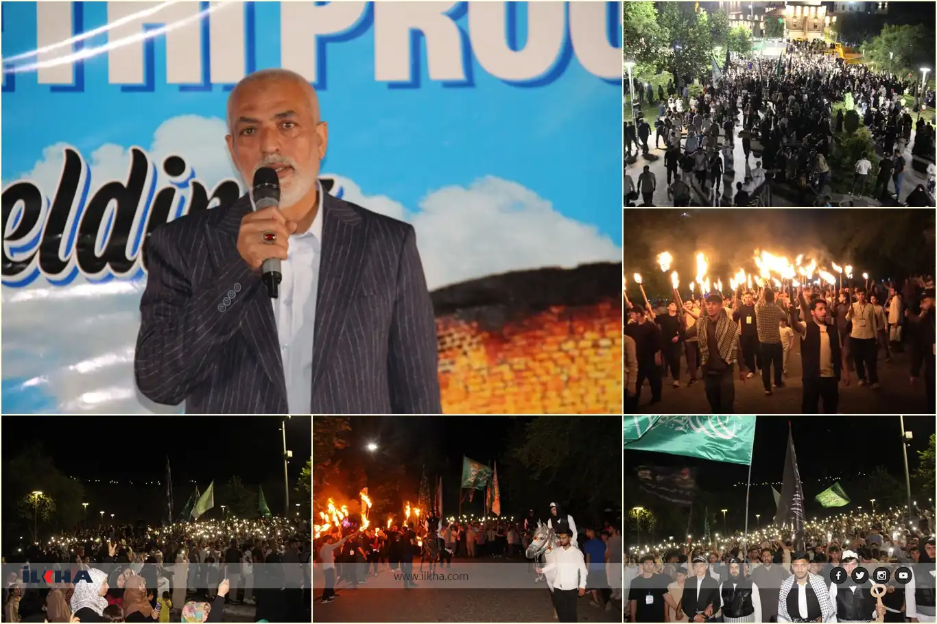 Thousands gather in Diyarbakır to commemorate 1386th anniversary of Islamic conquest