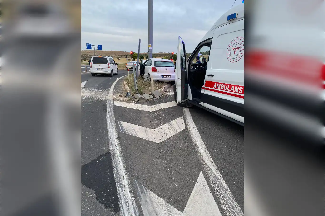 Mardin’de trafik kazası: 3 yaralı Mardin’de trafik kazası: 3 yaralı