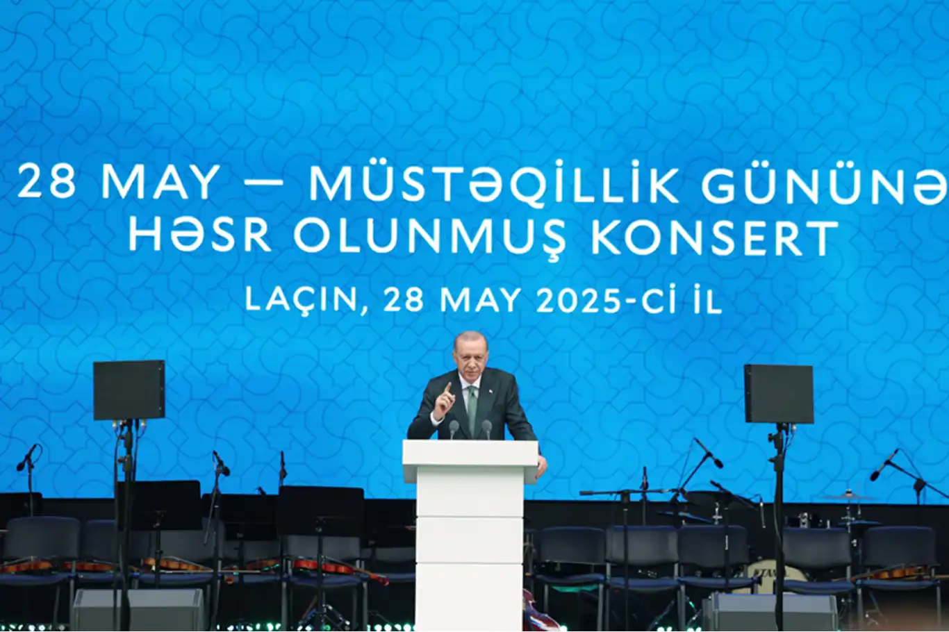 Erdoğan attends Azerbaijan's Independence Day celebration in Lachin Erdoğan attends Azerbaijan's Independence Day celebration in Lachin