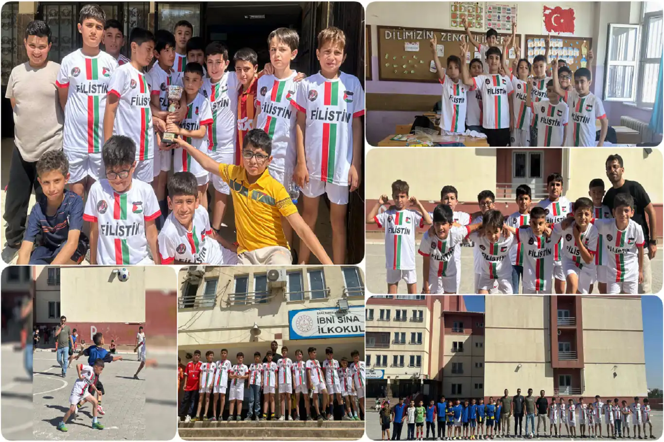 Şanlıurfa’da ilkokul öğrencilerinden Filistin’e anlamlı destek Şanlıurfa’da ilkokul öğrencilerinden Filistin’e anlamlı destek