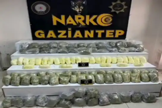 Gaziantep'te uyuşturucu operasyonu: 5 gözaltı
