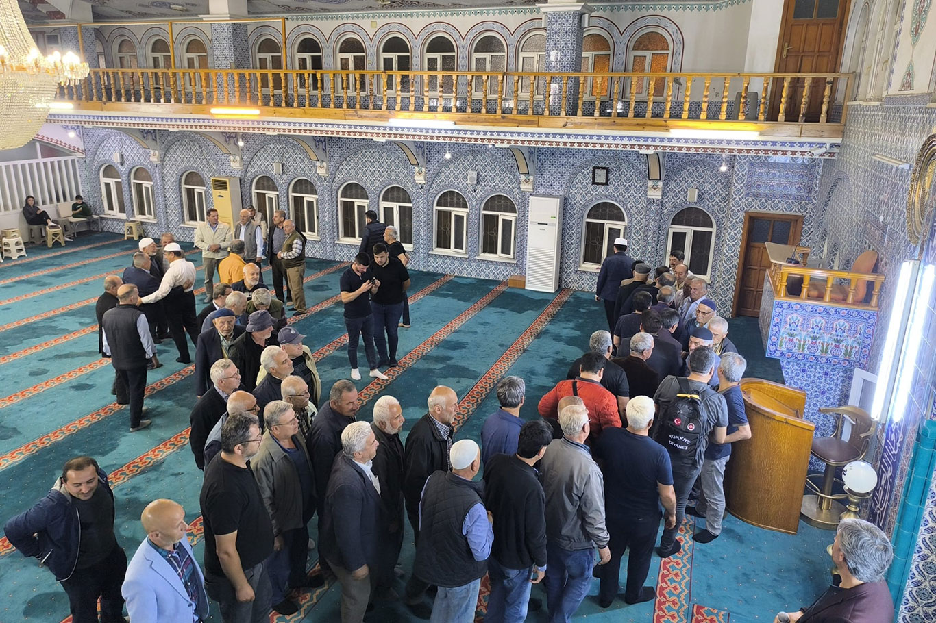 Anamur'dan hacı adayları kutsal topraklara dualarla uğurlandı.