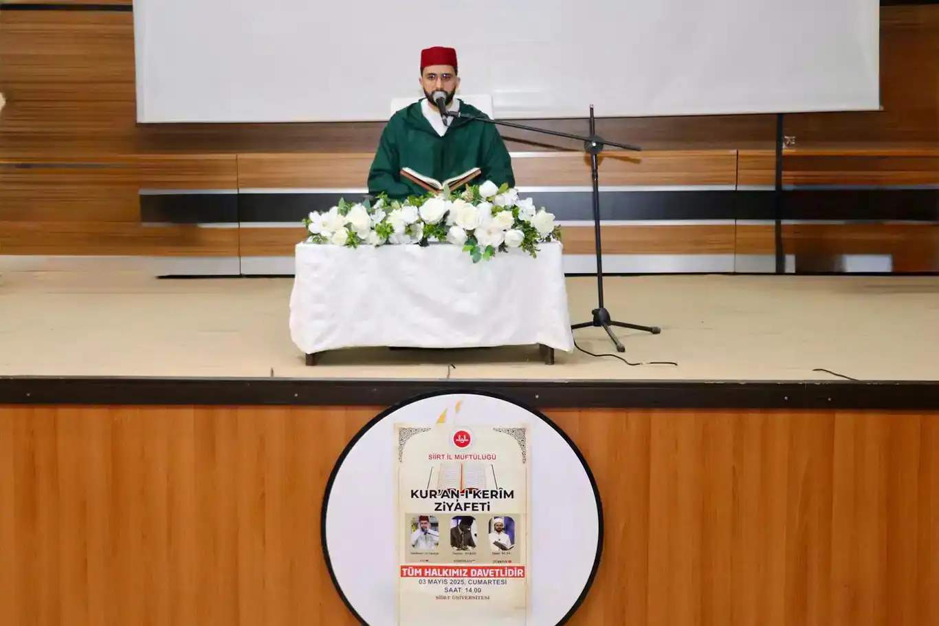 فعالية قرآنية تفيض روحانية في سييرت برعاية رئاسة الشؤون الدينية التركية