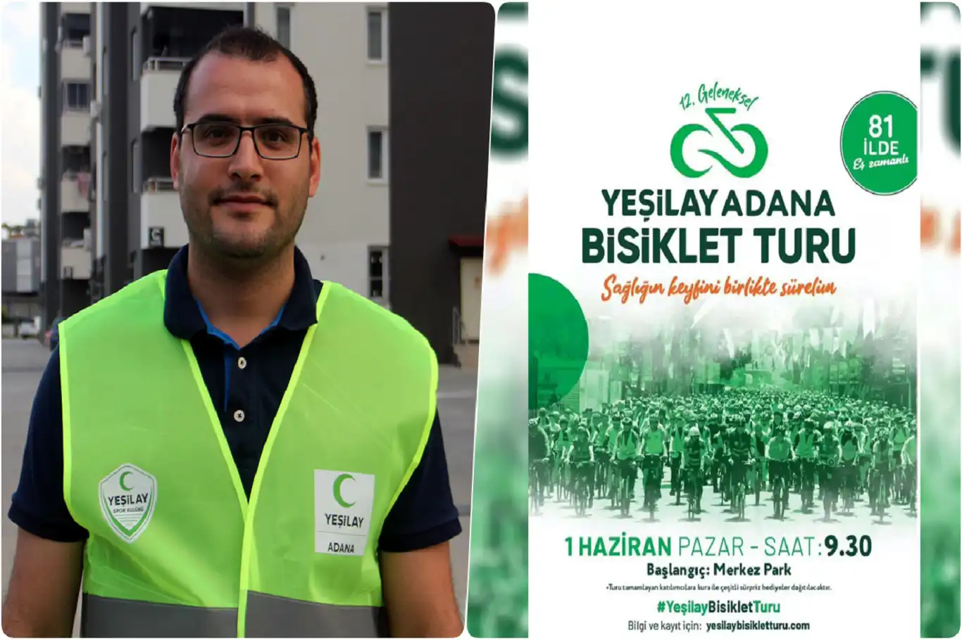 Yeşilay'dan Adana’da "Bisiklet Turu" etkinliği