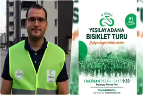 Yeşilay'dan Adana’da "Bisiklet Turu" etkinliği