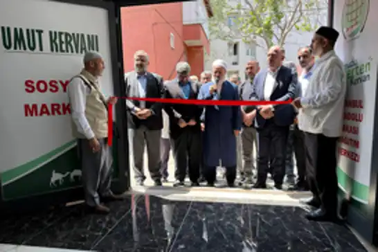 Umut Kervanı'ndan İstanbul'da sosyal market