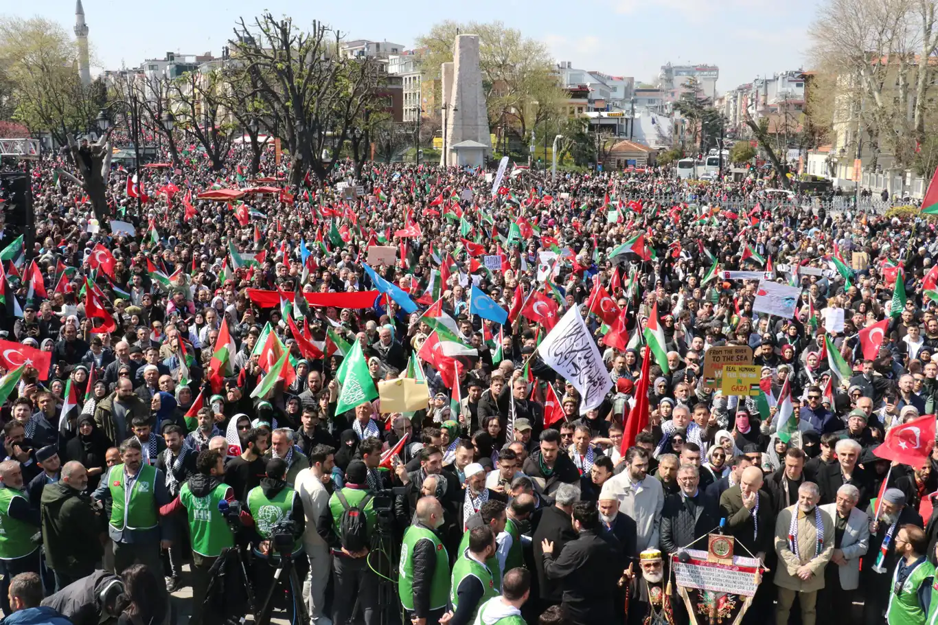 İstanbul'da "Büyük Gazze Yürüyüşü" gerçekleştirilecek İstanbul'da "Büyük Gazze Yürüyüşü" gerçekleştirilecek