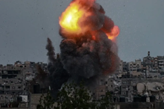 Syria slams Israeli strikes near Damascus as “flagrant war crime”