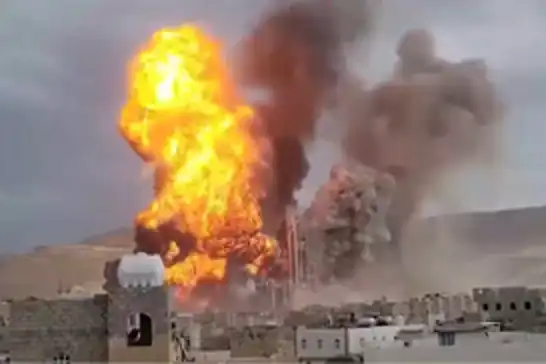 ABD-işgal rejimi Yemen'e hava saldırıları düzenledi