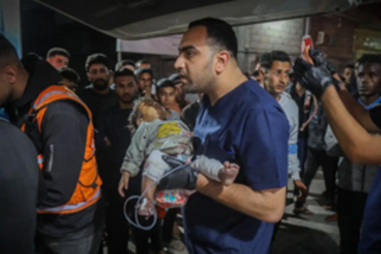 At least 30 Palestinians killed in Israeli strike on displacement shelter in Gaza