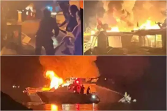 Li Tuzlayê kelek şewitî: 4 kelek bûn wek xwelîyê