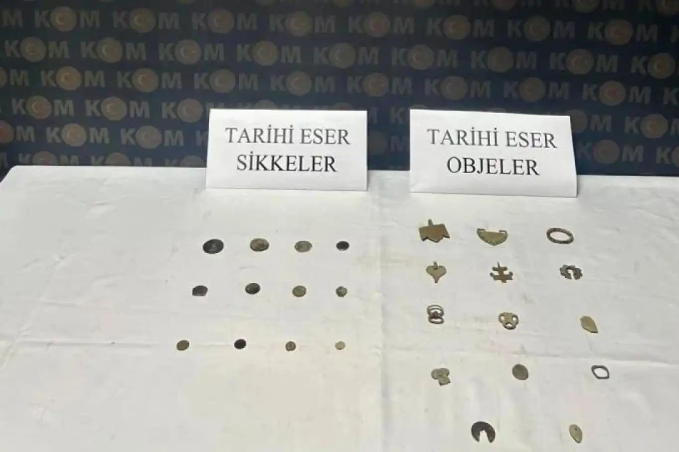 Karabük'te tarihi eser operasyonu Karabük'te tarihi eser operasyonu