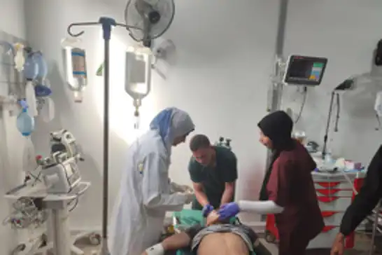 Katil rejim ambulansların Refah'taki katliam bölgesine ulaşmasını engelledi