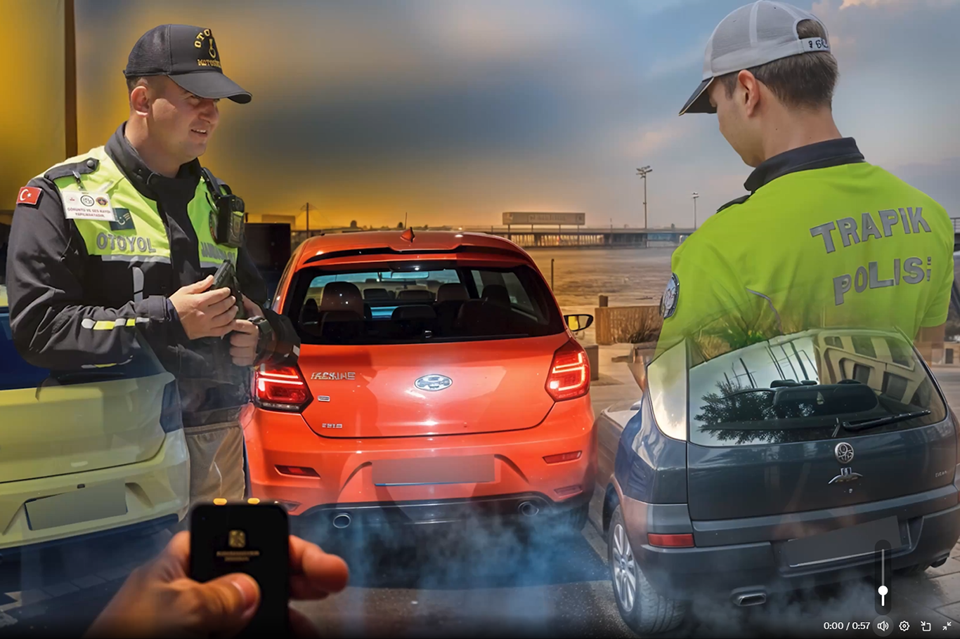 Abartı egzoz kullanan 26 bin araç ve sürücüye işlem yapıldı