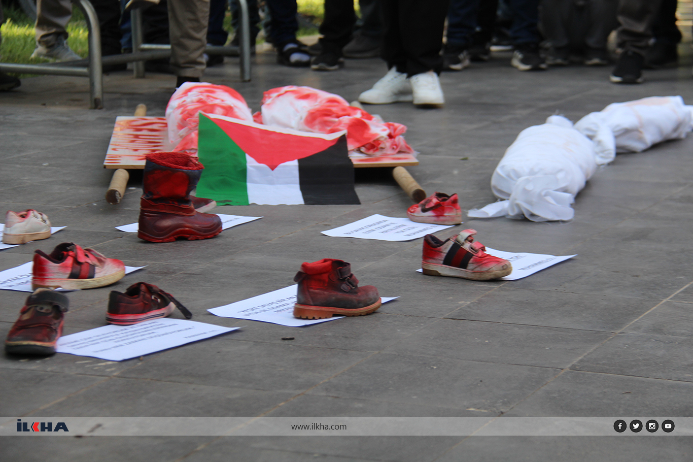 Youth in Diyarbakır rally for Gaza, condemn ongoing Israeli aggression