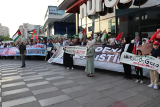 İşgalcilerin, Madleen gemisine el koyması Ankara'da protesto edildi