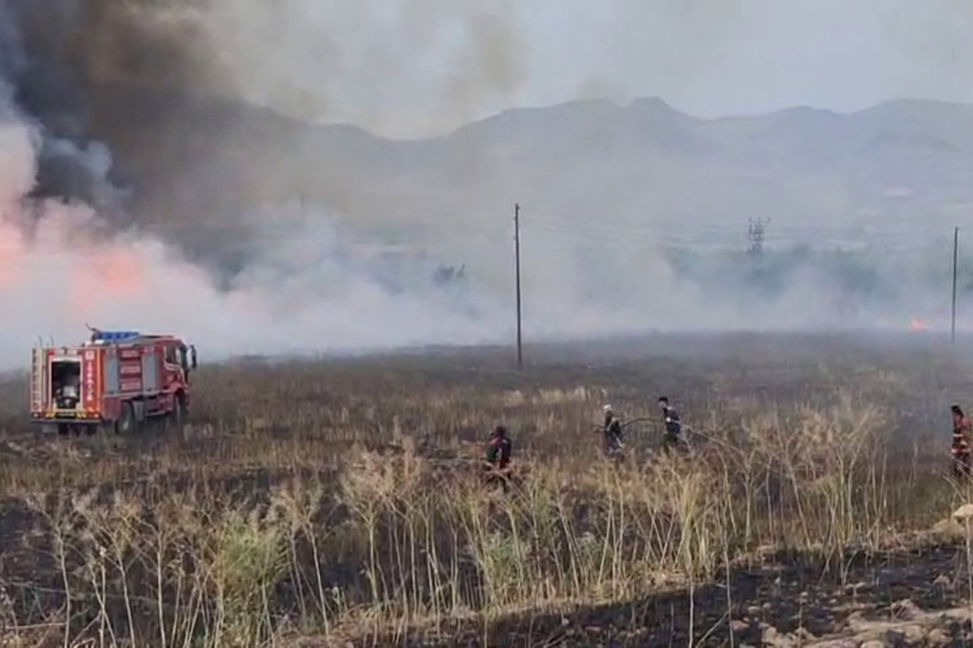 Malatya'da 41 noktada yangın çıktı Malatya'da 41 noktada yangın çıktı
