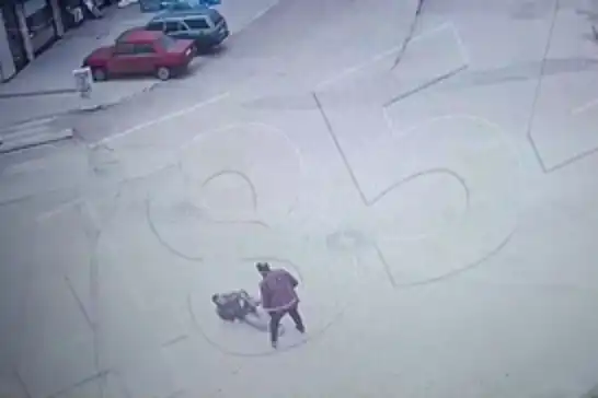Malatya'da engelli genç sokak ortasında darp edildi