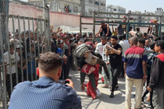 Israeli airstrikes kill at least 26, injure over 200 near aid center in Rafah