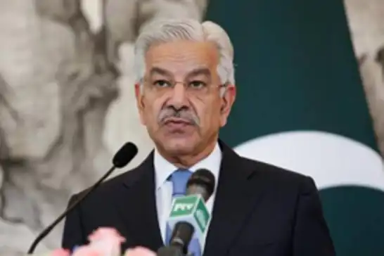Pakistani Defense Minister slams Western support for Israeli aggression