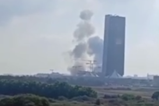 İran, Tel Aviv'in kuzeyindeki askerî karargâhı ve MOSSAD merkezini vurdu