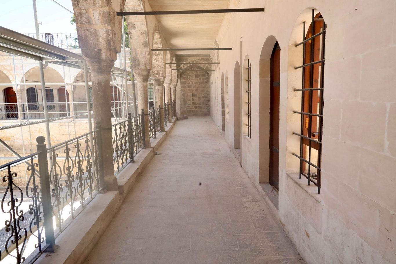 Şanlıurfa'da Barutçu Hanı’nda restorasyon çalışmaları başladı Şanlıurfa'da Barutçu Hanı’nda restorasyon çalışmaları başladı