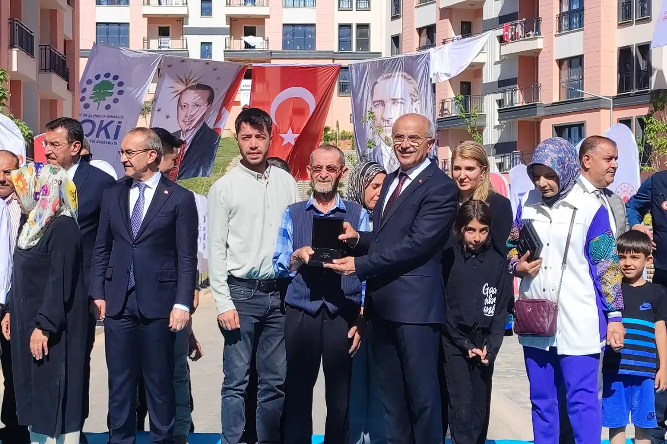 Malatya'da depremzedelerin kura heyecanı 