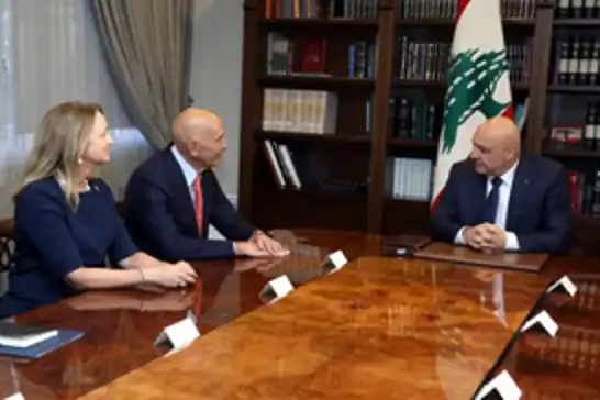 الرئيس اللبناني عون: على إسرائيل الانسحاب من الأراضي اللبنانية المحتلة