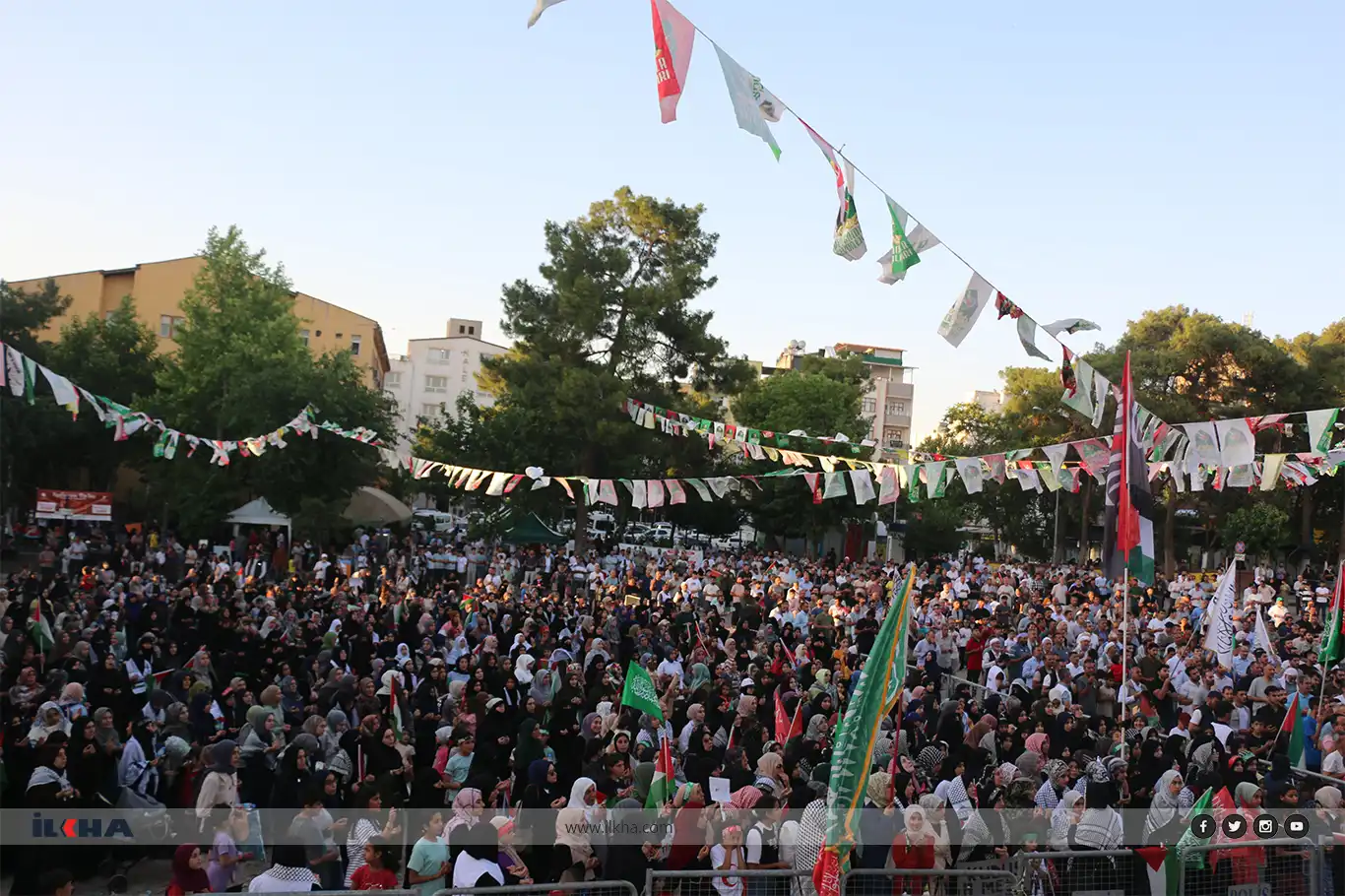 Thousands in Siverek raise their voices for Gaza Thousands in Siverek raise their voices for Gaza