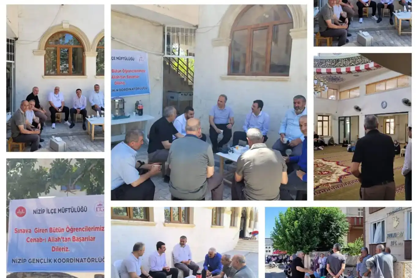 Müftülükten YKS'ye giren öğrencilerin velilerine örnek davranış