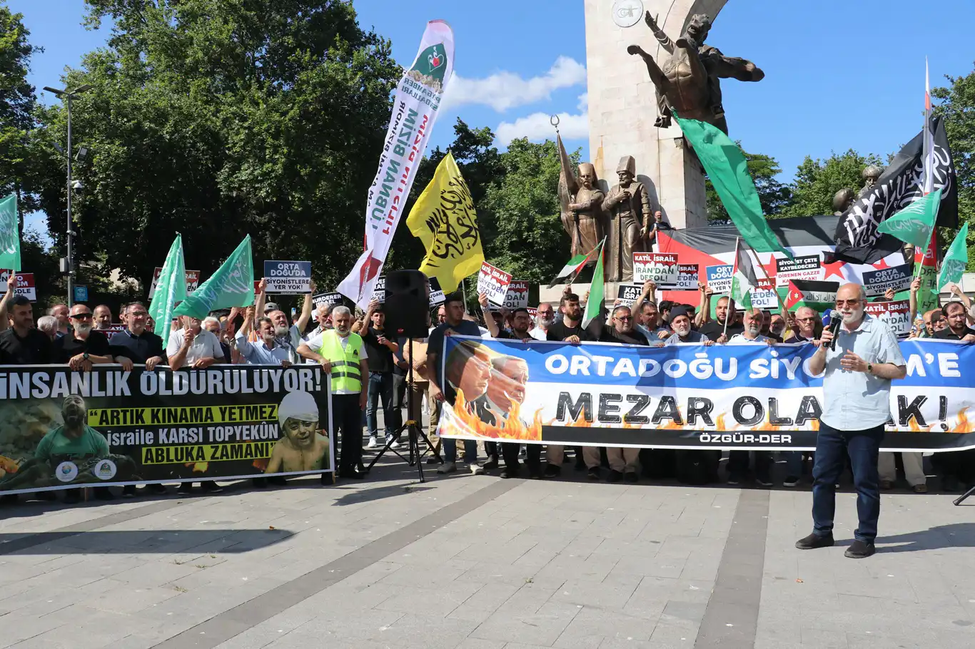 İslami STK'lardan "siyonist azgınlığa sessiz kalmama" çağrısı İslami STK'lardan "siyonist azgınlığa sessiz kalmama" çağrısı