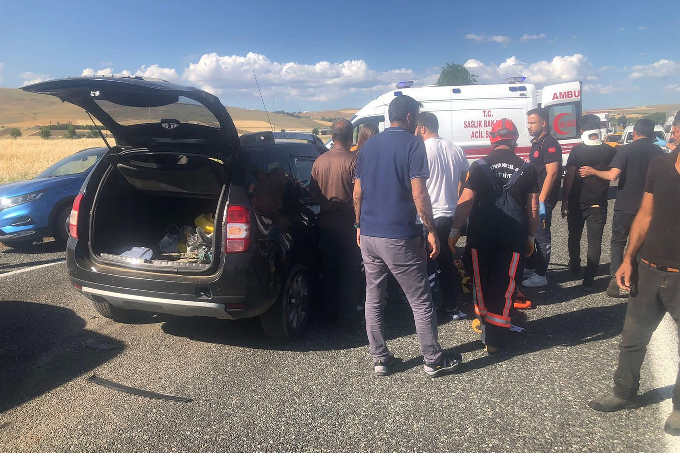 Elazığ’da trafik kazası: 2 yaralı Elazığ’da trafik kazası: 2 yaralı