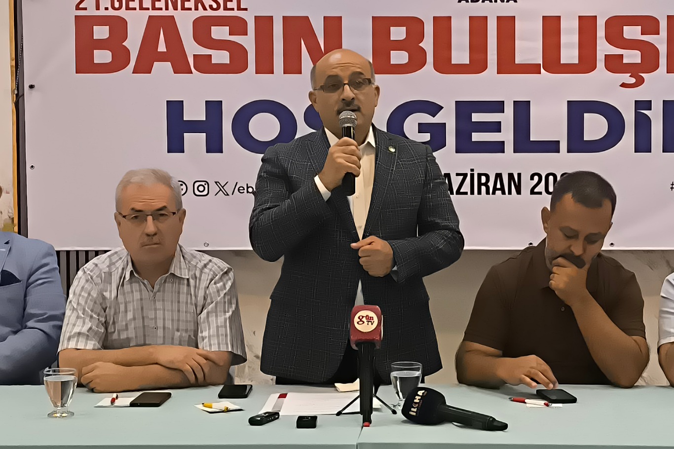 Eğitim- Bir- Sen Adana Şubesi 21'inci geleneksel Basın buluşmasını gerçekleştirdi Eğitim- Bir- Sen Adana Şubesi 21'inci geleneksel Basın buluşmasını gerçekleştirdi